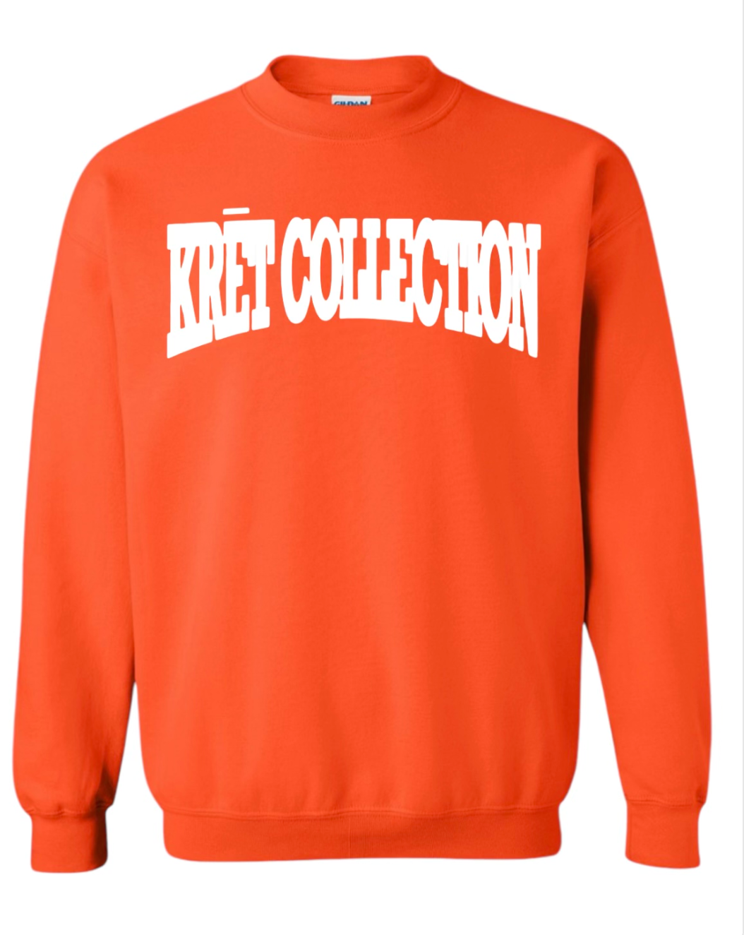 Orange Logo Crewneck